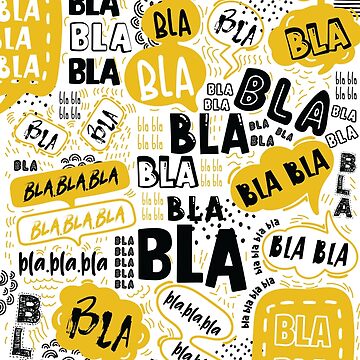 Artwork thumbnail, Bla Bla by Arwa Ganiwalla