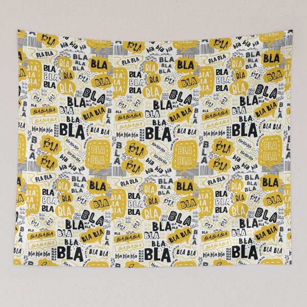 Item preview, Bla Bla designed and sold by Arwa Ganiwalla.
