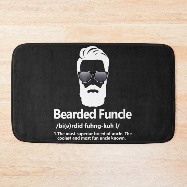 Item preview, Beard Rides Funny Vintage Distressed Men's Beard designed and sold by LacyOrn.