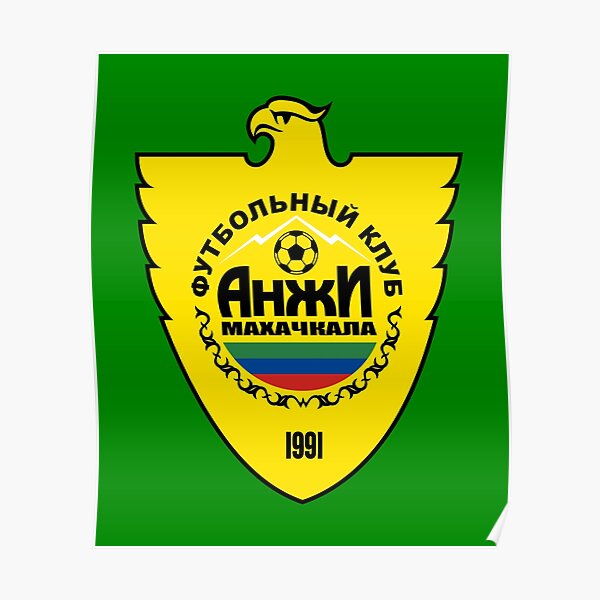 FC Anzhi Makhachkala Poster For Sale By Carie Mueza Redbubble