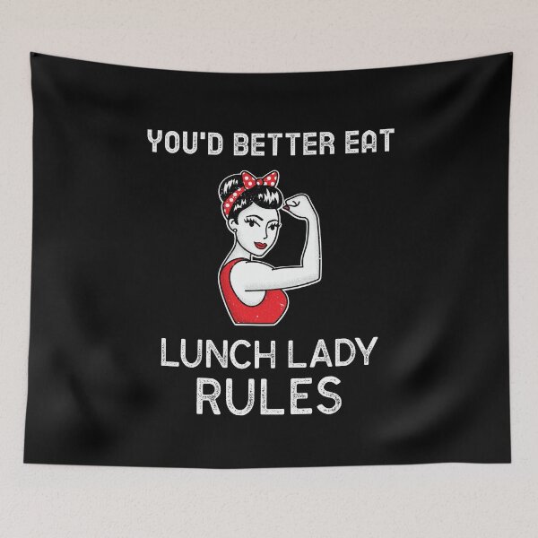 Item preview, Lunch Lady Rules designed and sold by magna-aranea.