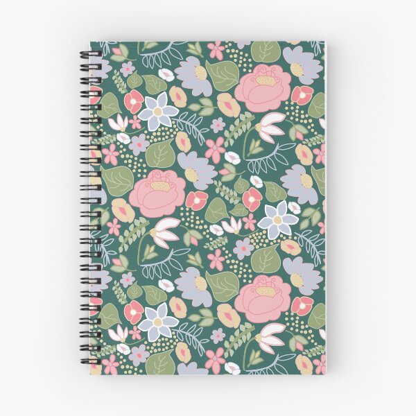 Item preview, Pastel Folksy Floral  designed and sold by Lozzie Eliza Designs.