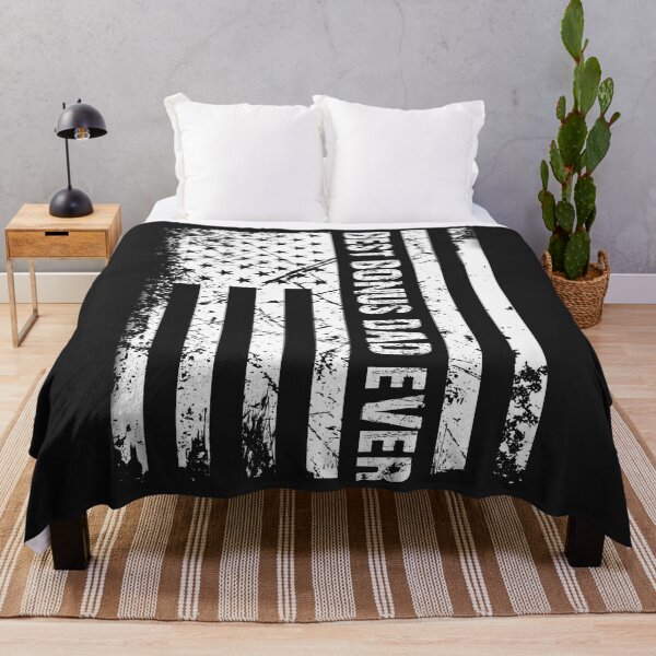 Item preview, Men's Best Bonus Dad Ever American Flag Father Day designed and sold by LacyOrn.