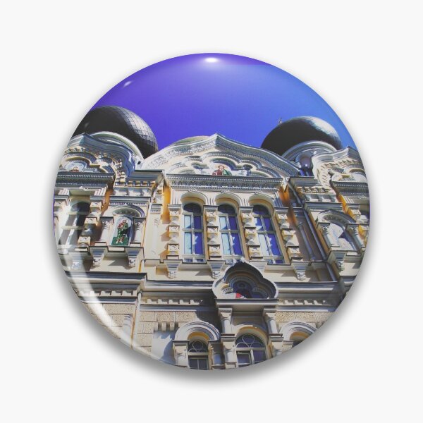 Item preview, Orthodox church against the background of the blue cloudless sky  designed and sold by helenkaiy.