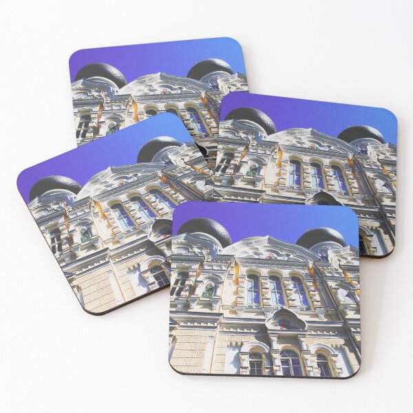 Item preview, Orthodox church against the background of the blue cloudless sky  designed and sold by helenkaiy.
