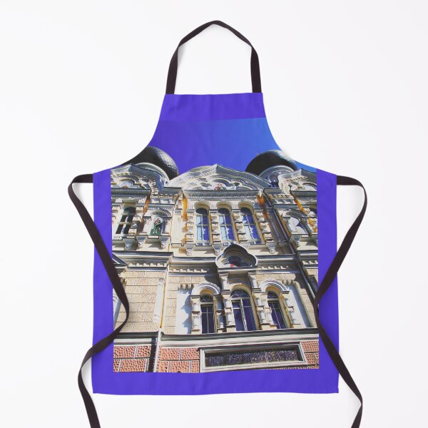 Item preview, Orthodox church against the background of the blue cloudless sky  designed and sold by helenkaiy.