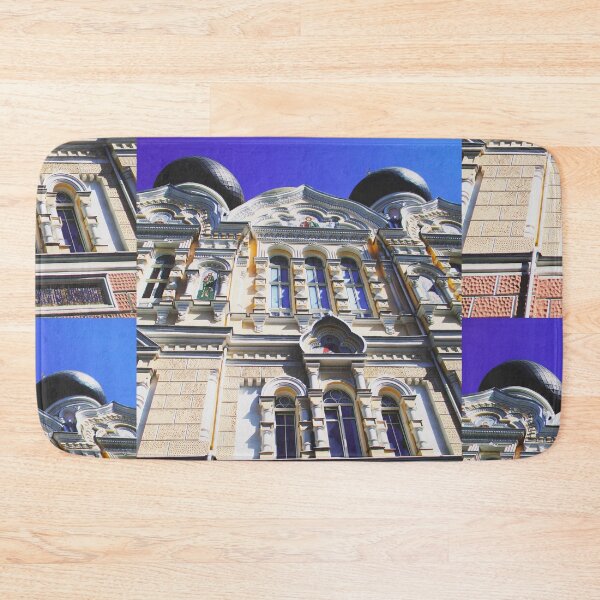 Item preview, Orthodox church against the background of the blue cloudless sky  designed and sold by helenkaiy.