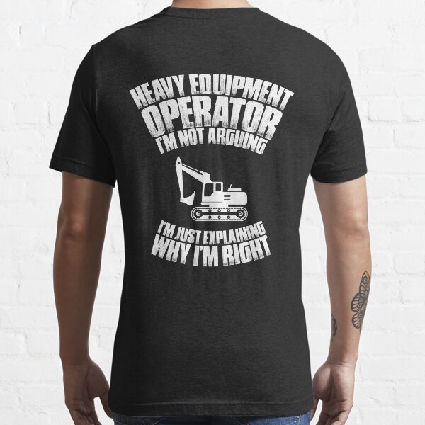 heavy equipment shirts