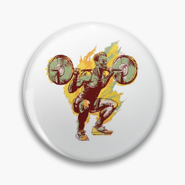 Item preview, Gym weightlifter designed and sold by DerSenat.