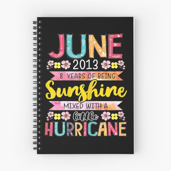 Item preview, June Girls 2013 Birthday 8 Years Old Awesome Since 2013 designed and sold by anniversaryshop.