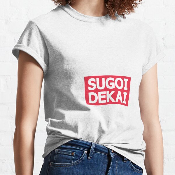 camiseta sugoi dekai