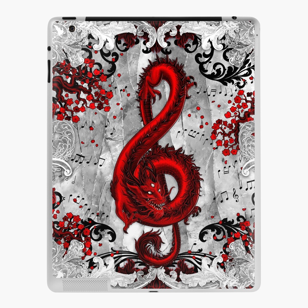 Treble Clef - Music Dragon - Diamond Art Board Print for Sale by