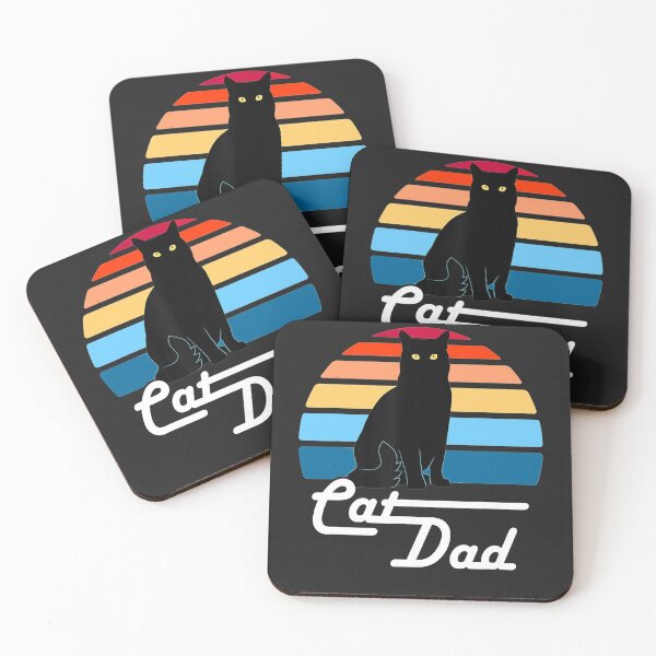 Item preview, Men's Cat Dad Vintage Style Cat Lover Gift designed and sold by LacyOrn.