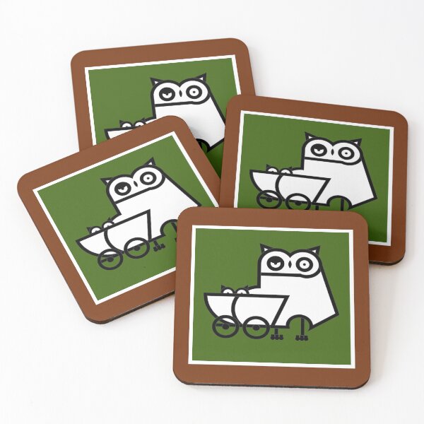 Item preview, Owl with pram, kind of child designed and sold by Paszkan.