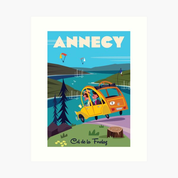Item preview, Annecy poster designed and sold by Gary Godel.