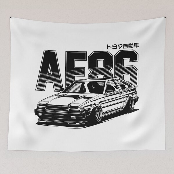 Item preview, AE86 TRUENO (Black Print) designed and sold by idrdesign.