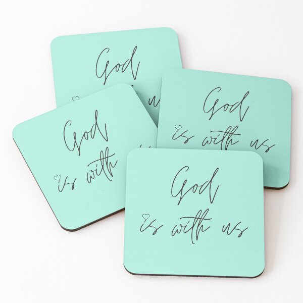 Item preview, God is with us.  designed and sold by Anjestic Studio.