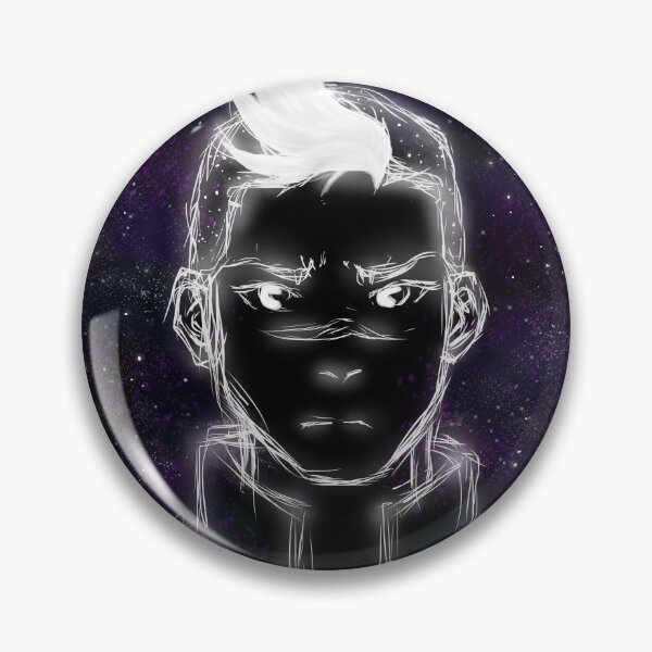 Item preview, glowing cosmic shiro from voltron in galaxy painting designed and sold by leiriin.