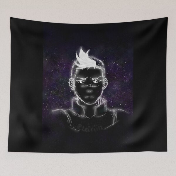 Item preview, glowing cosmic shiro from voltron in galaxy painting designed and sold by leiriin.