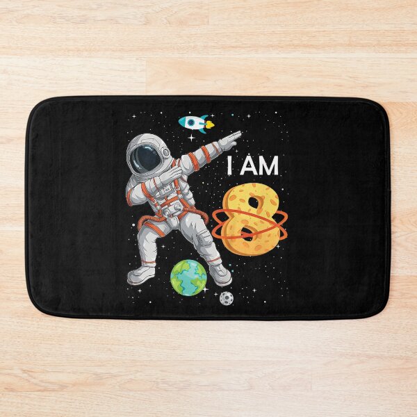 Item preview, Kids 8 Years Old Birthday Boy Space 8th B-Day designed and sold by anniversaryshop.