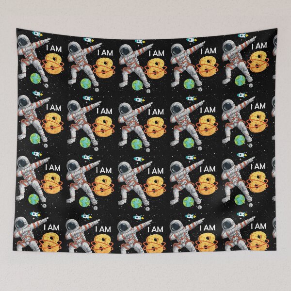 Item preview, Kids 8 Years Old Birthday Boy Space 8th B-Day designed and sold by anniversaryshop.
