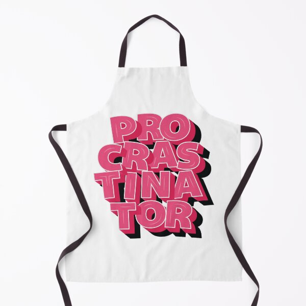 Item preview, procrastinator designed and sold by Arwa Ganiwalla.