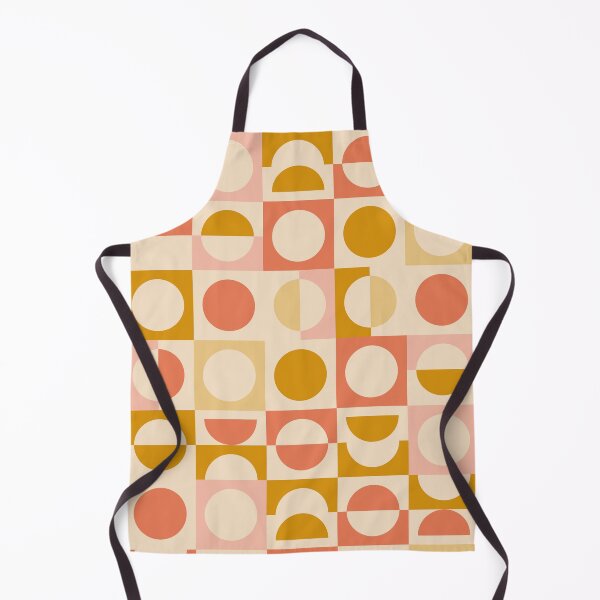 Item preview, Circles and squares - peach melon mustard designed and sold by domdjs4239.