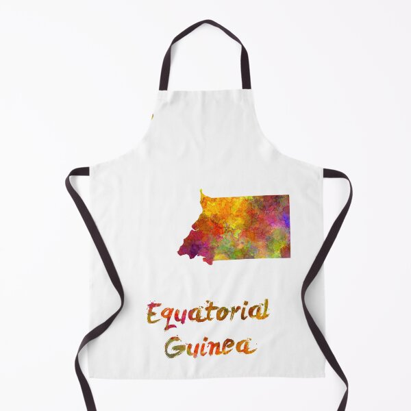 Item preview, Equatorial Guinea in watercolor designed and sold by paulrommer.