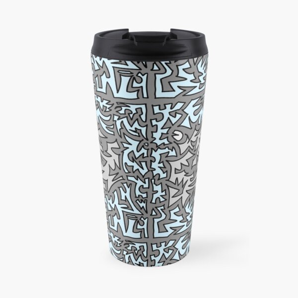 monochrome didactic Travel Mug
