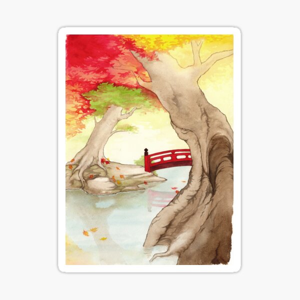 Autumn Garden Sticker