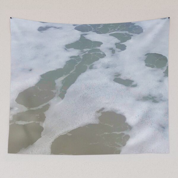 Item preview, Aesthetic blue ocean waves at the beach in Florida designed and sold by Barolina.