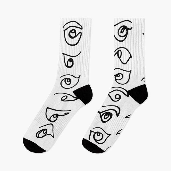 Item preview, Eyes illustration in contemporary line art art designed and sold by lisaschaetzle.