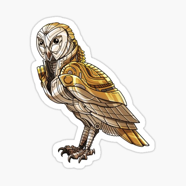 Bubo Sticker for Sale by Crestedge Designs