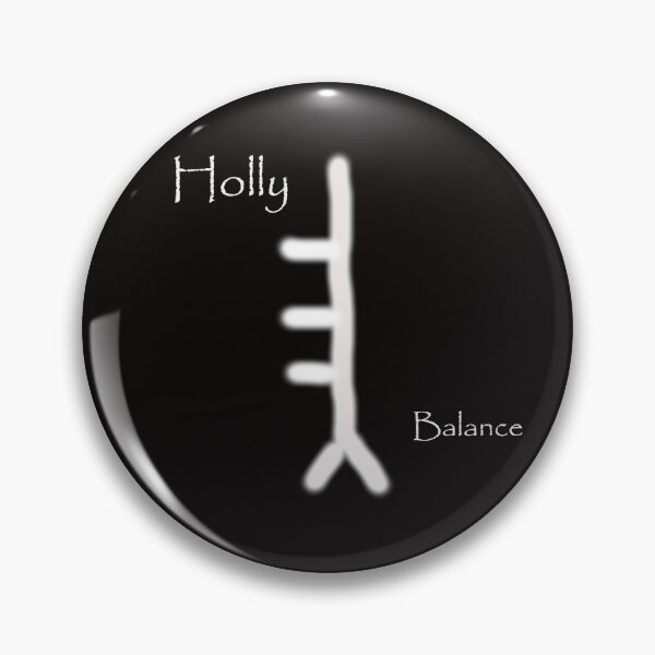 Item preview, Holly ogham balance. designed and sold by PCUsher.