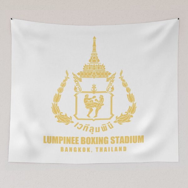 Item preview, LUMPINEE MUAY THAI BOXING STADIUM THAILAND Essential T-Shirt designed and sold by AliyaBlick.