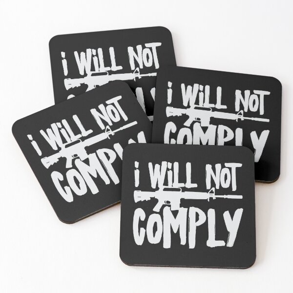 Item preview, I Will Not Comply designed and sold by cherretter.