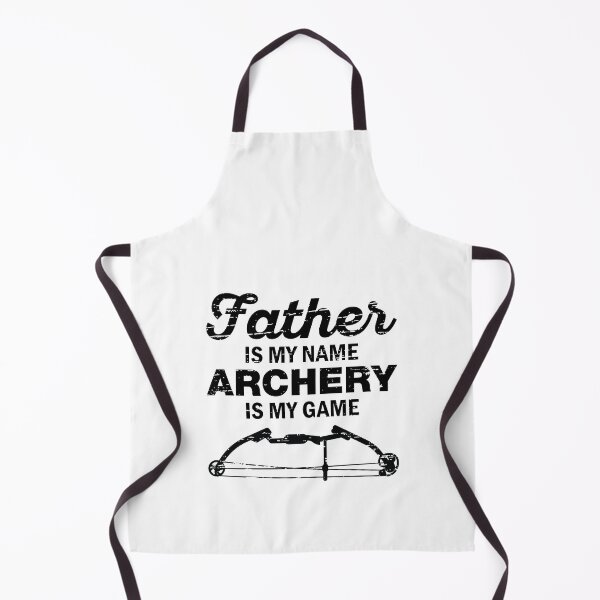 Item preview, Father Is My Name Archery Is My Game Funny Archer Dad Quote designed and sold by Scratches Tees.
