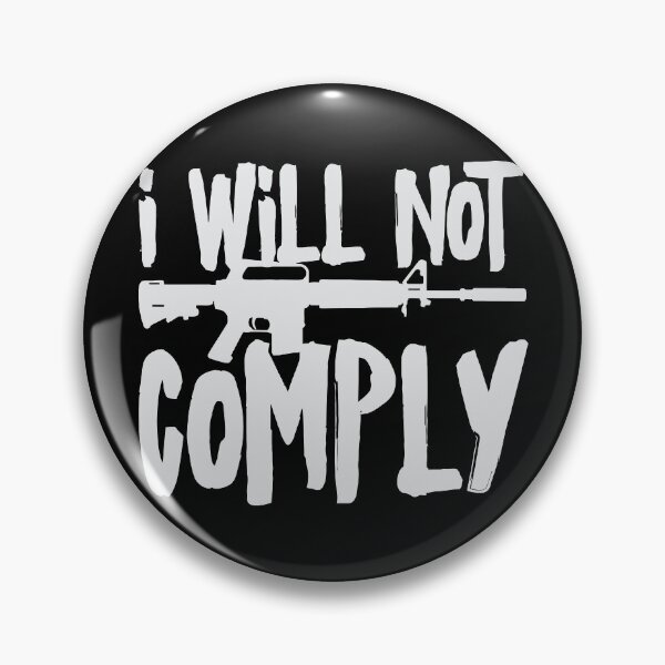 Item preview, I Will Not Comply designed and sold by cherretter.