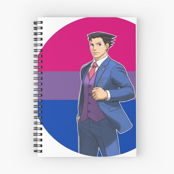 Item preview, Ace Bisexual Phoenix Wright designed and sold by nekouyoku.