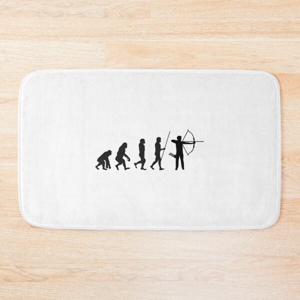 Item preview, Human Evolution Funny Archery Sayings For Fathers Day designed and sold by Scratches Tees.