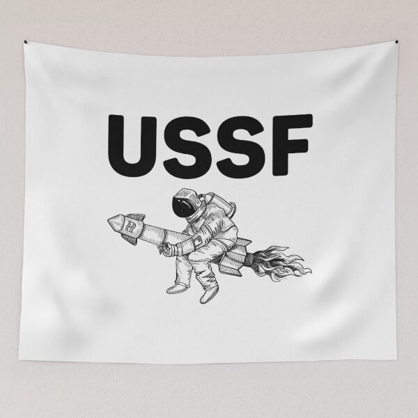 Item preview, United States Space Force USSF designed and sold by Scratches Tees.