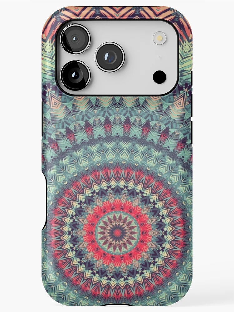 Thumbnail 1 of 4, iPhone Case, Mandala 067 designed and sold by Mandala Of Life.