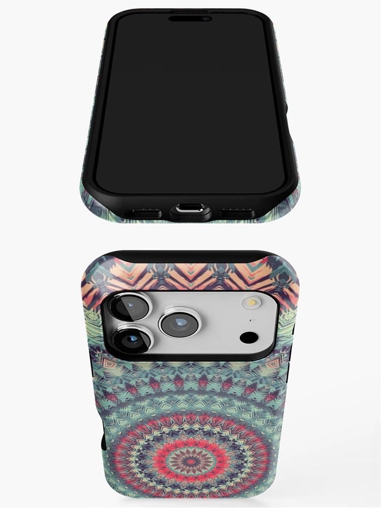 Thumbnail 3 of 4, iPhone Case, Mandala 067 designed and sold by Mandala Of Life.