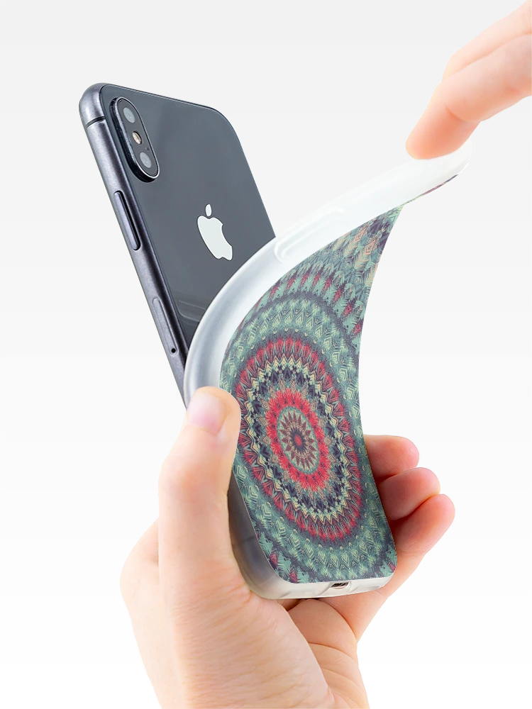 Thumbnail 4 of 5, iPhone Case, Mandala 067 designed and sold by Mandala Of Life.