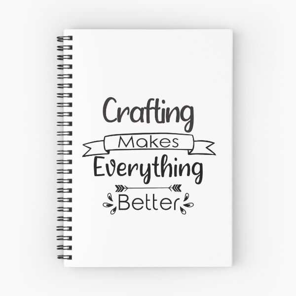 Item preview, crafting makes everything better designed and sold by Artnight.