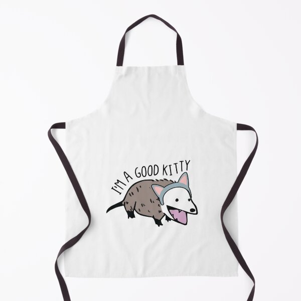 Item preview, I'm A Good Kitty Funny Opossum and Cat Pun designed and sold by Scratches Tees.