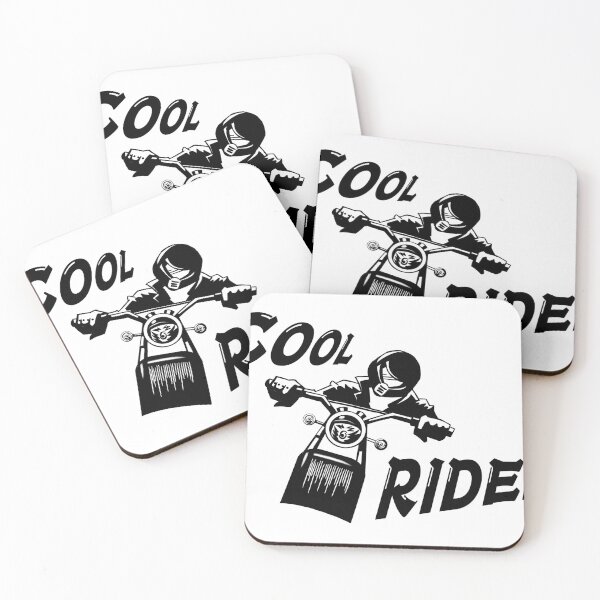 Item preview, Cool Rider - Black & White designed and sold by RaaVeeDesign.