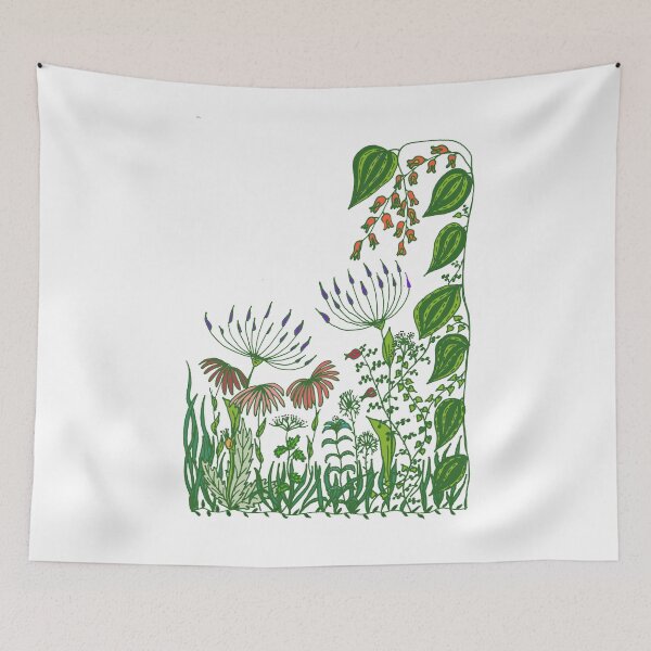 Item preview, Garden flowers designed and sold by NitArtCafe.