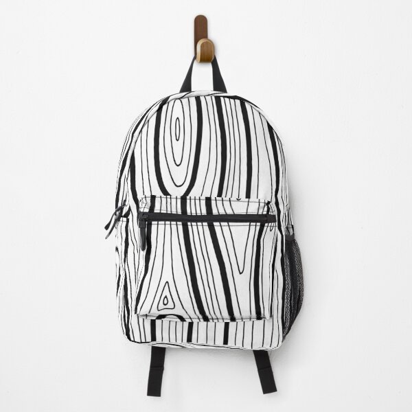 Item preview, Wood black white structure pattern natural designed and sold by hendeJens.