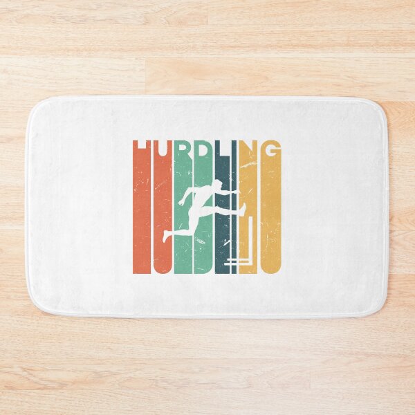 Item preview, Vintage Retro Hurdling Silhouette For Sport Lover designed and sold by Scratches Tees.